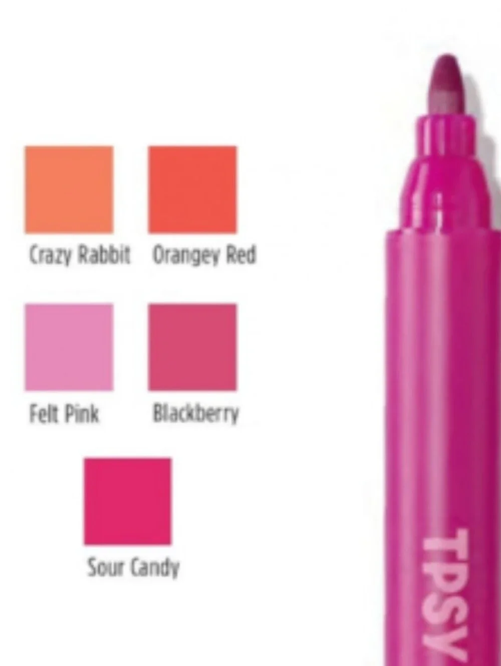 TPSY Forever Lip Marker — Blackberry